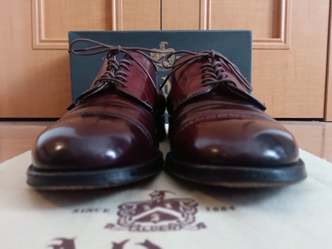 【極美品】Alden56201オールデンコードバンモディファイドラスト