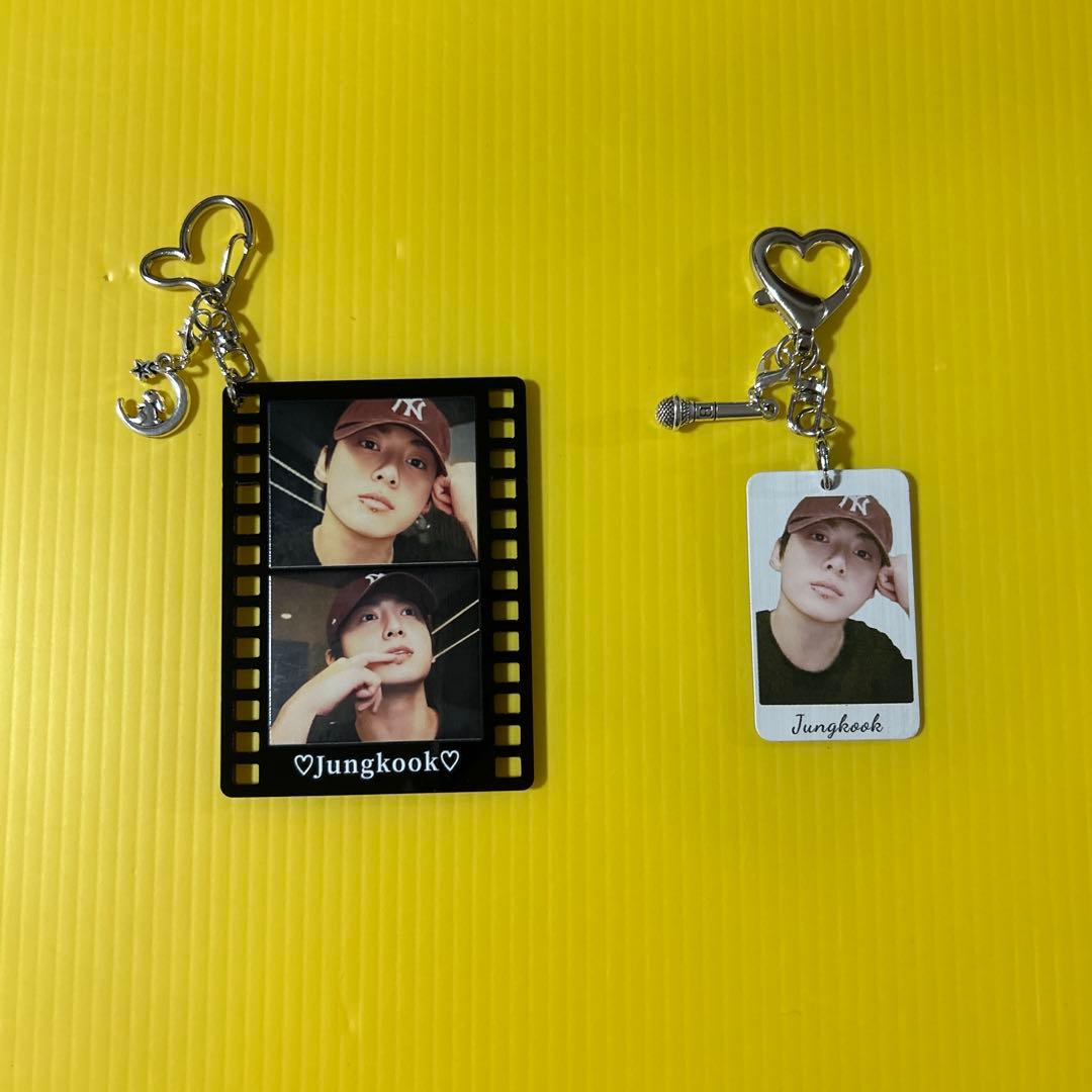 BTS Jungkook 9カットコラージュブランケット・ブランケット