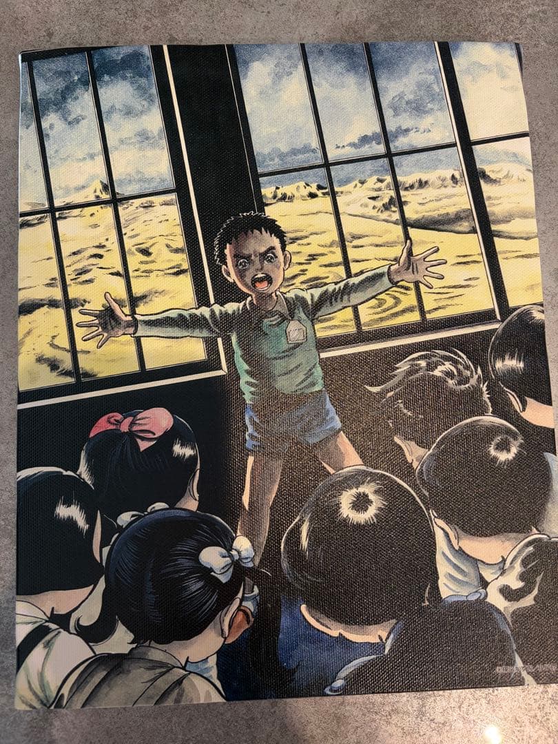 楳図かずお大美術展 オロチ 漂流教室 キャンパスアート