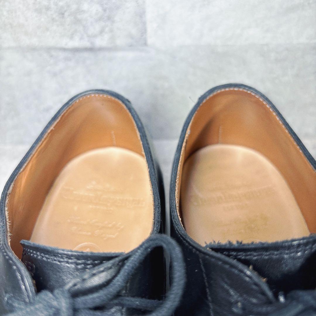 良品✨ユニオンインペリアル 7.5 ストレートチップ 本革 黒 撥水