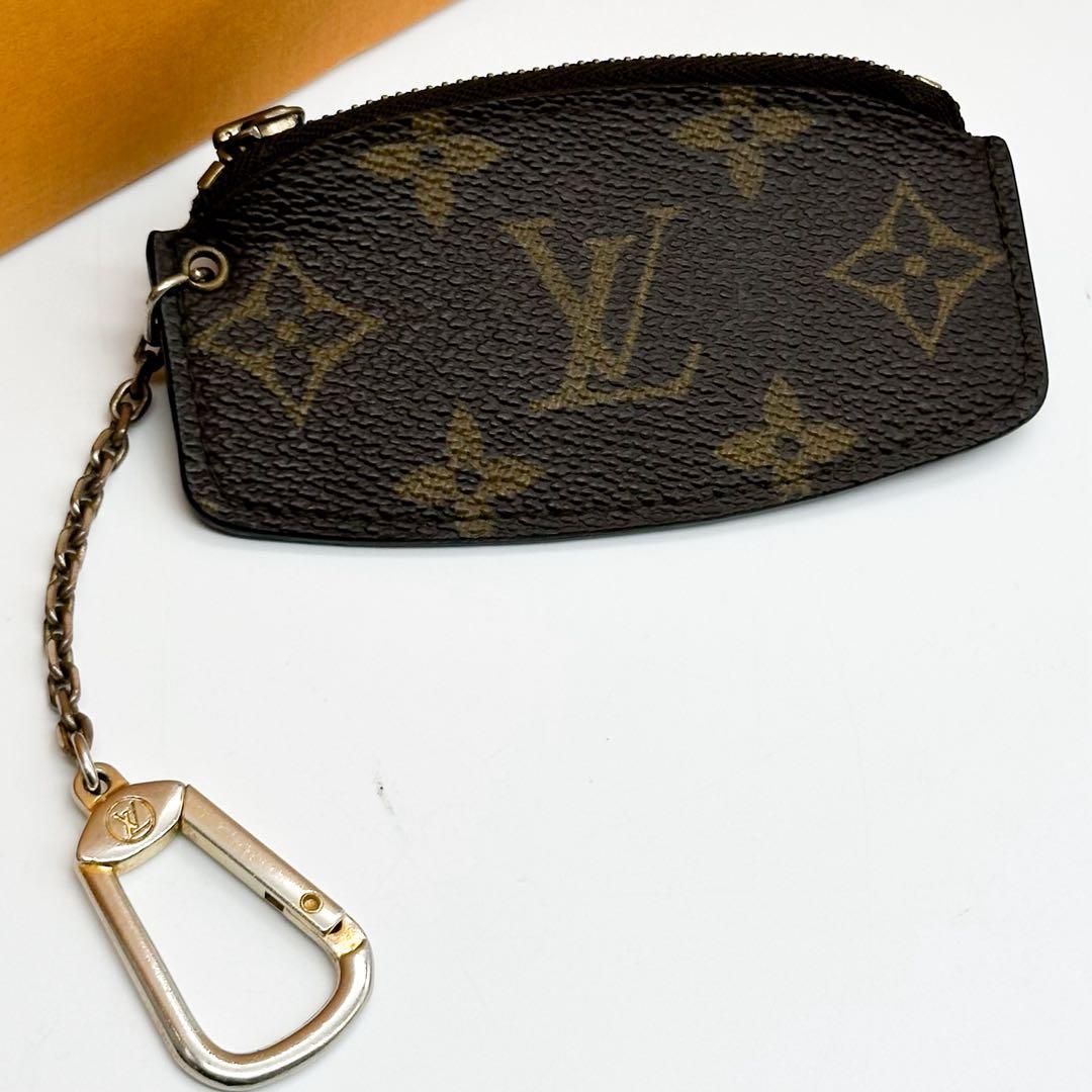 ルイヴィトン ポシェット クレ モノグラム エテュイ クレピア ミニ コンパクト