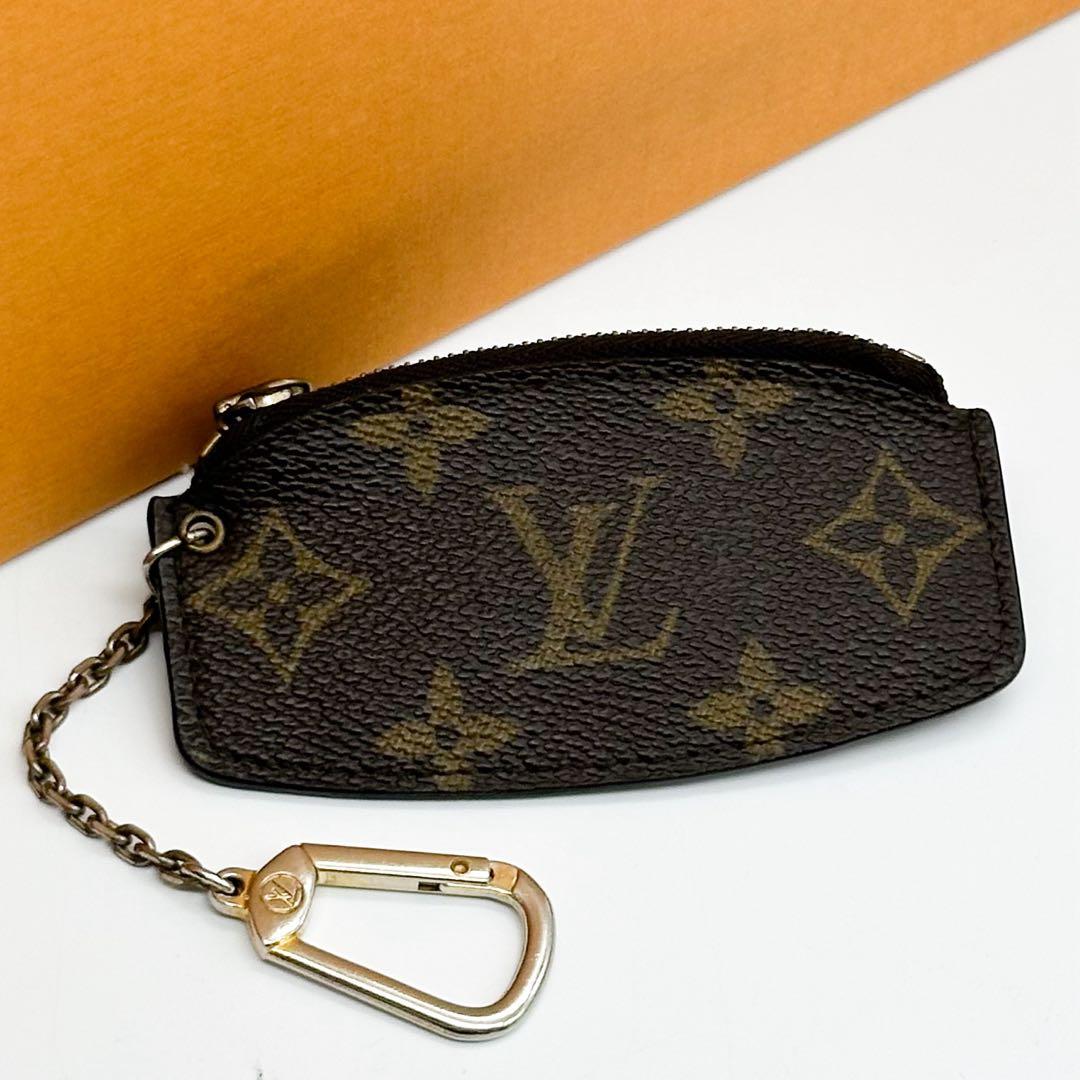 ルイヴィトン ポシェット クレ モノグラム エテュイ クレピア ミニ コンパクト