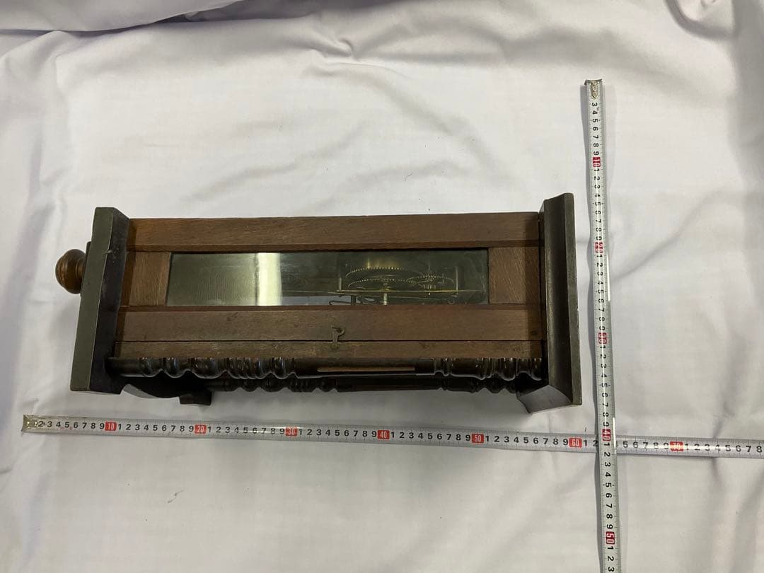 (19)TRADE BIOS MARK 振り子時計　レトロ稼動品　アンティーク