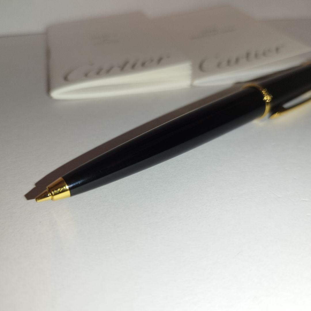 【美品】ディアボロ ドゥ カルティエ シャープペンシル 黒×ゴールド
