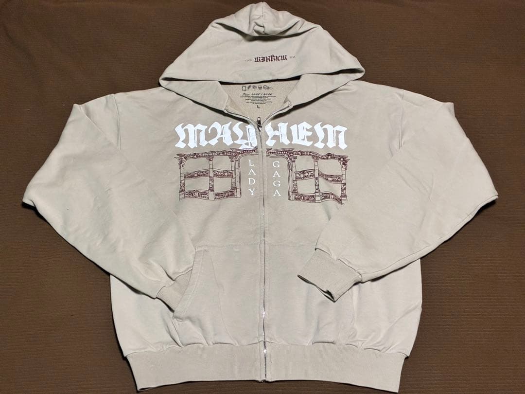 Lady Gaga Mayhem ジップフーディー Lサイズ - メルカリ