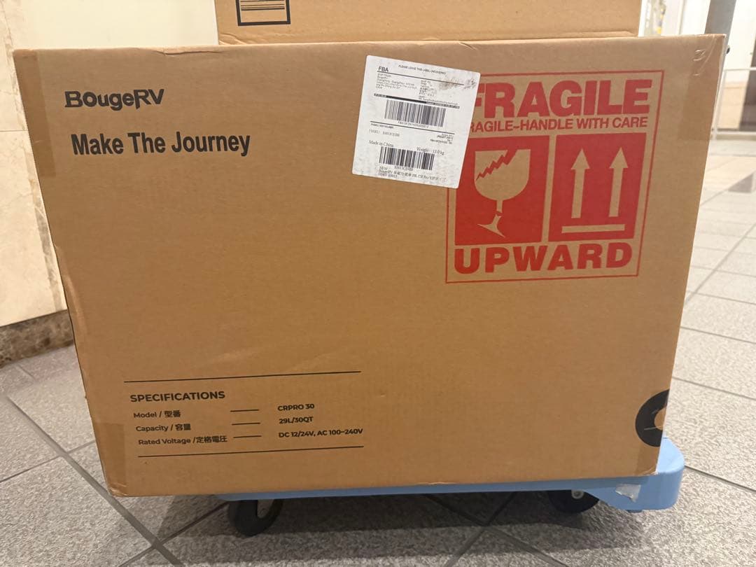 値下げ　BougeRV 車載冷蔵庫 29L CR Pro VIPタイプ　バック込