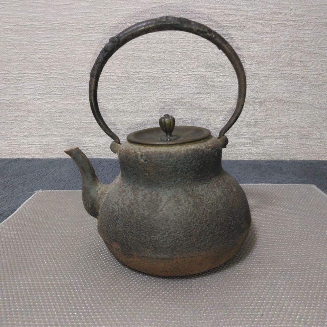 鉄瓶 宮崎寒雉 銘 手取釜