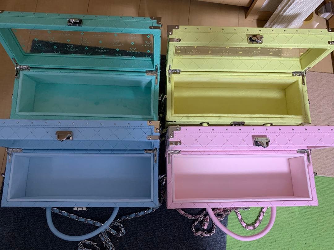 卸売 エンジェルシャンパンケース ドゥミセックシリーズ4色セット