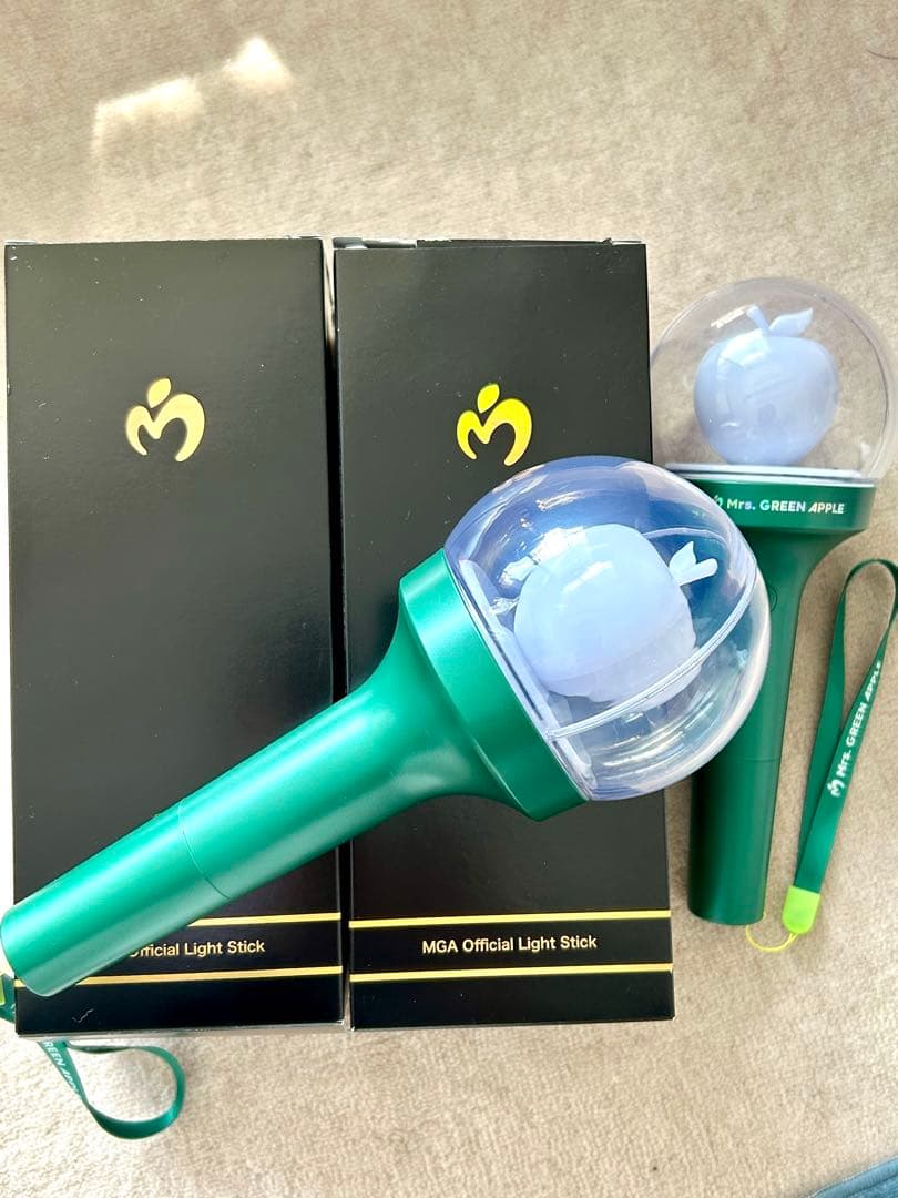 ミセスグリーンアップル オフィシャルライトスティック2本セット MGA
