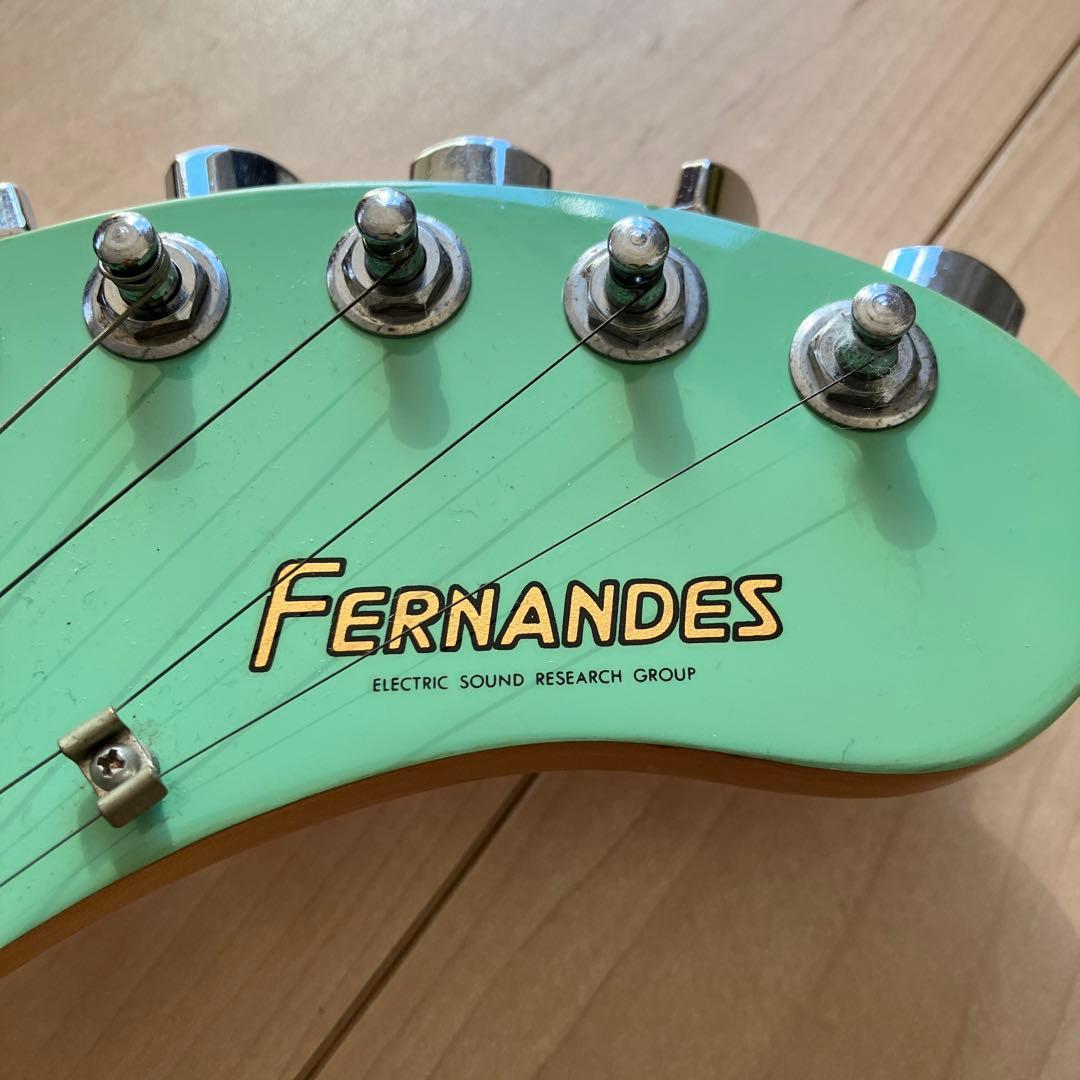 FERNANDES エレキギター ミントグリーン