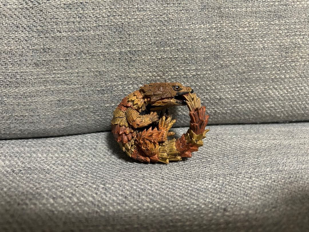 【爬虫類】アオジタトカゲ他　リアルフィギュアセット