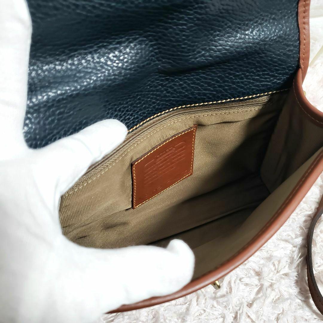 オールドコーチ COACH シェリダン ターンロックショルダーバッグ 美品