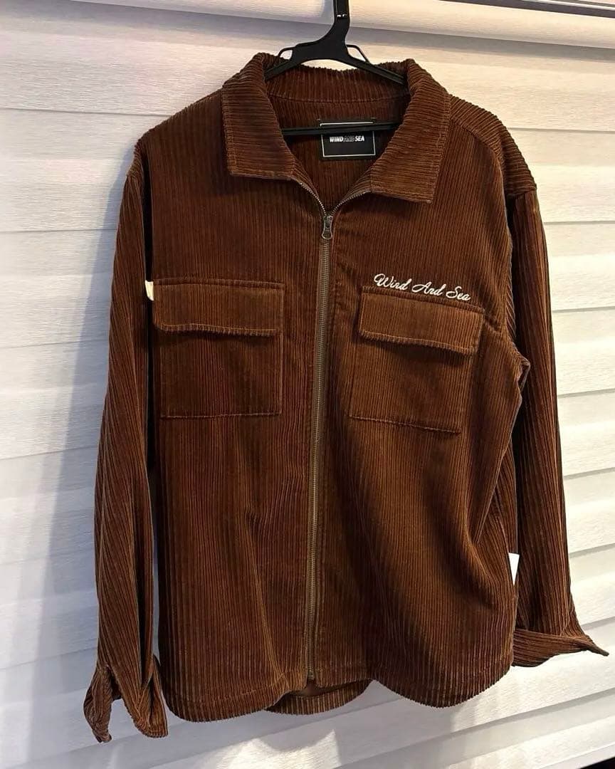 ウィンダシー　ブラウン コーデュロイ ジャケット