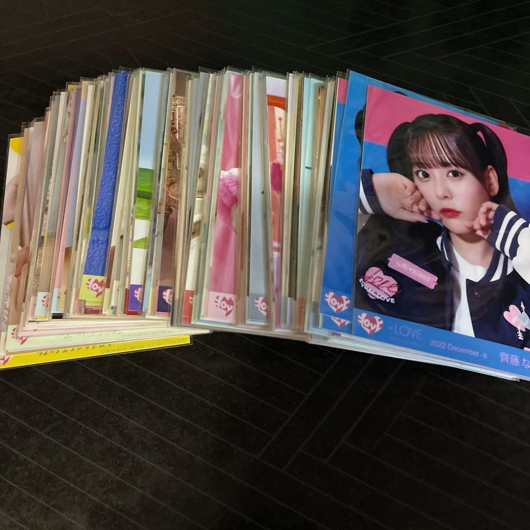 早い者勝ち】計167枚 齊藤なぎさ まとめ 生写真 なーたん イコラブ