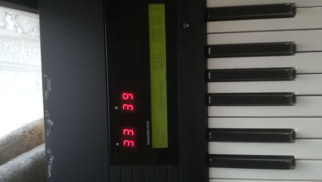 断捨離　月一回サウンドチェックしています。最終値下げしました　DX-7IIFD