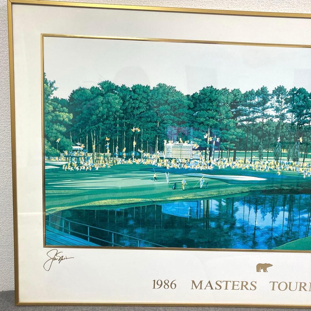 ヒロ・ヤマガタ ジャックニクラウス 1986マスターズトーナメントアート