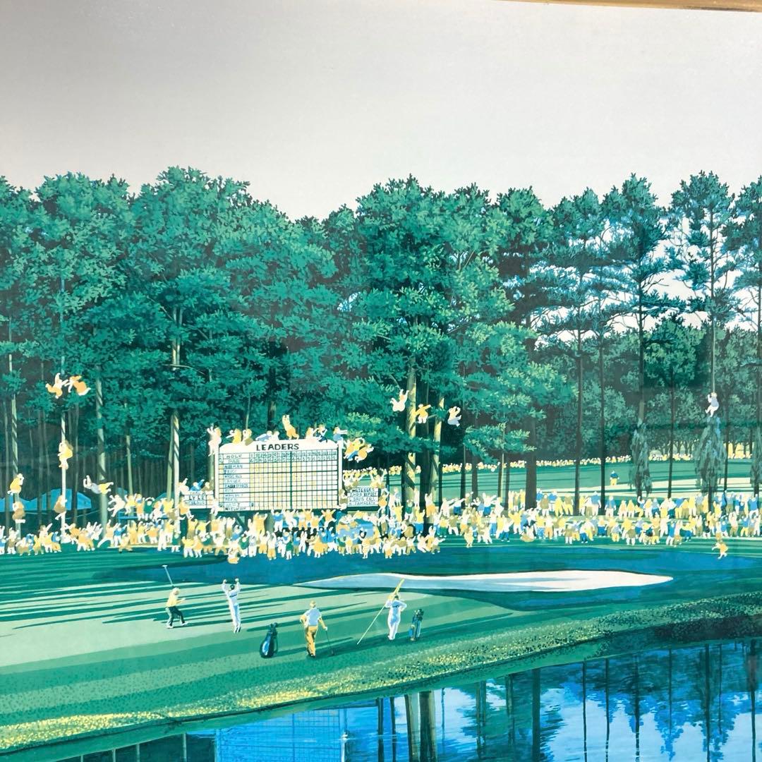 ヒロ・ヤマガタ ジャックニクラウス 1986マスターズトーナメントアート