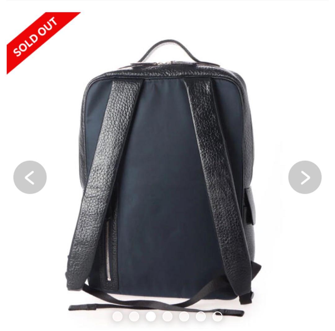 hinn 本革　ビジネスリュック