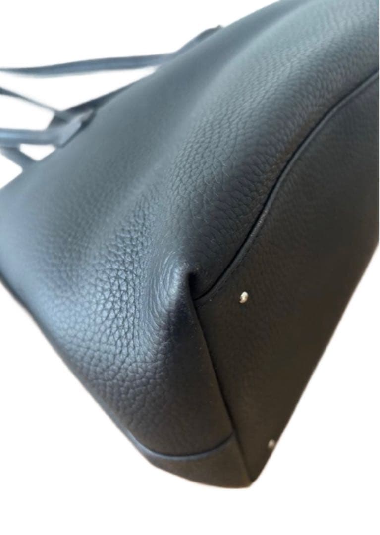 VASIC Graf ブラックレザートートバッグ