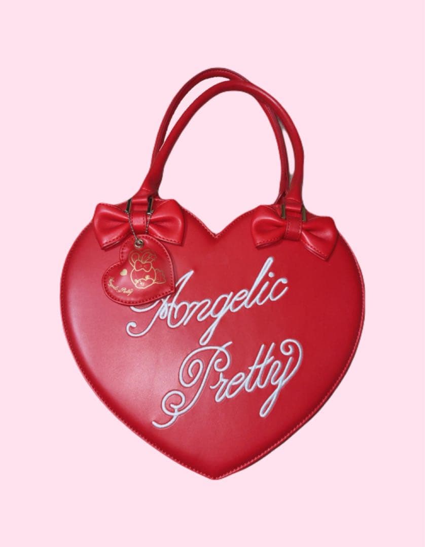Angelic Pretty ハート型ロゴバッグ