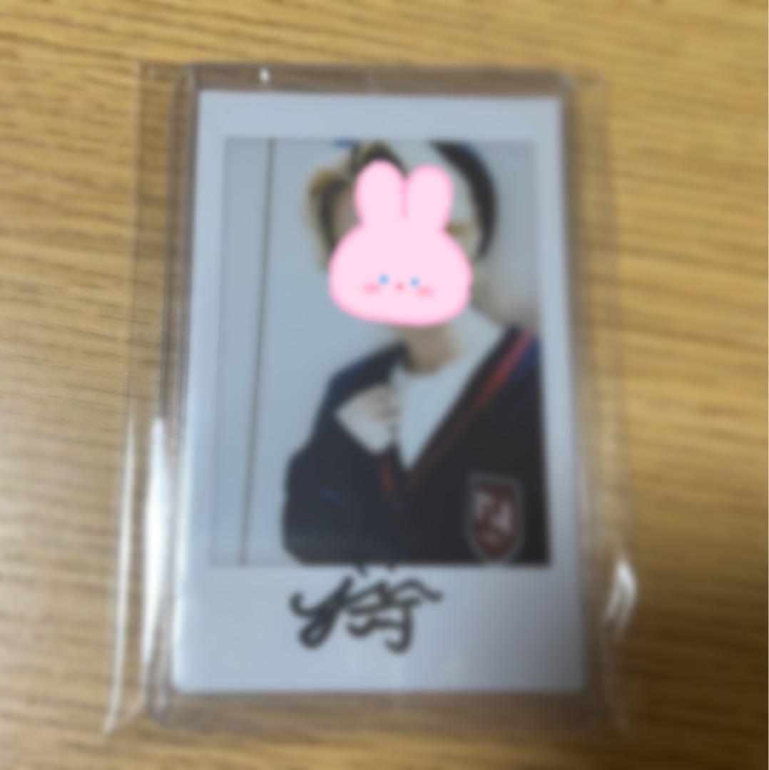 INI 松田迅 チェキ 直筆サイン入