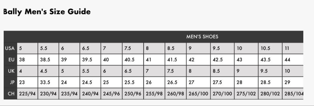 【未使用】BALLY パンチドキャップトゥ レザーシューズ EU6 茶 革靴