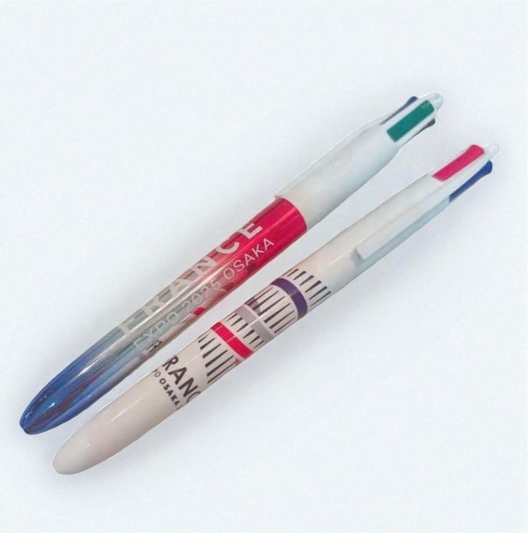 新品】フランス館限定 4色 ボールペン 2本セット 大阪関西万博 - メルカリ