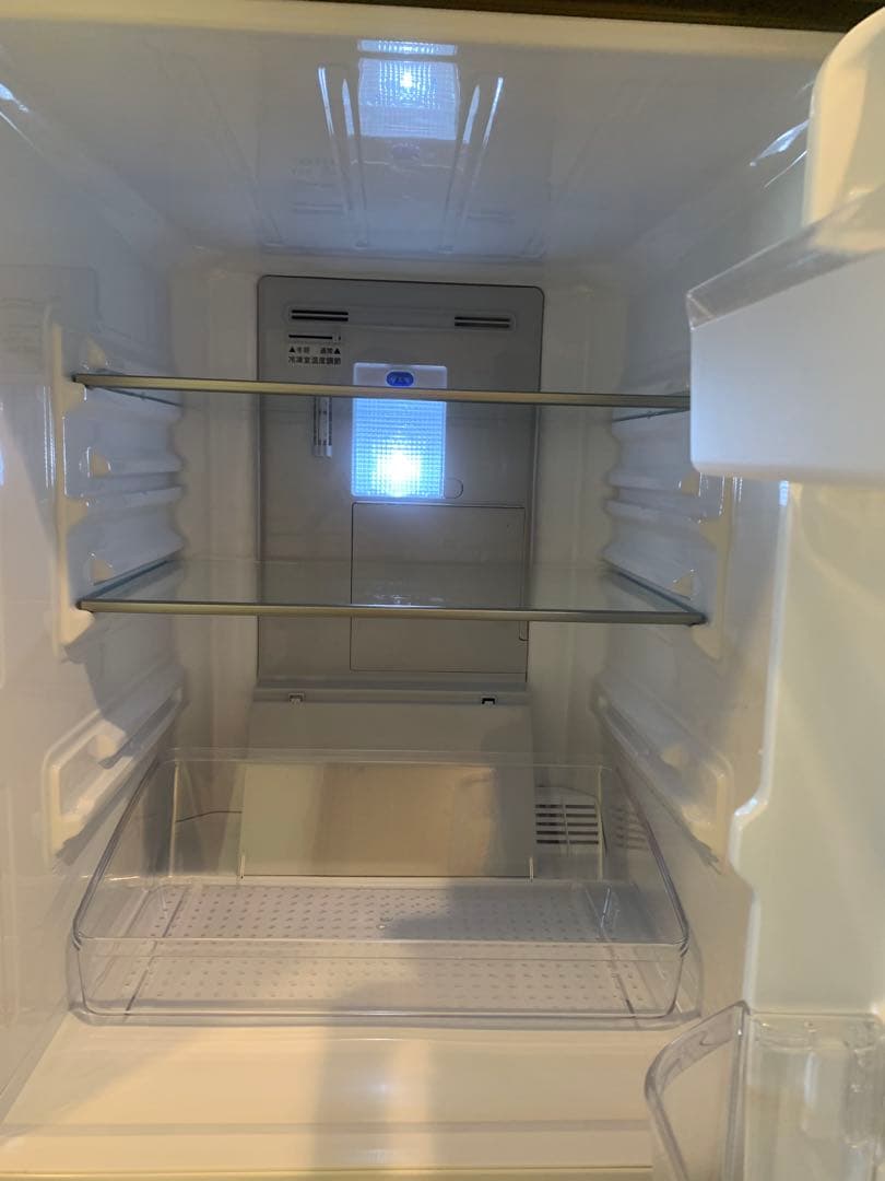 SHARP 冷蔵庫　137L(つけかえどっちもドア) メタリックベージュ