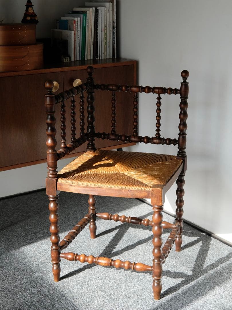 アンティークチェア コーナーチェア ボビンチェア