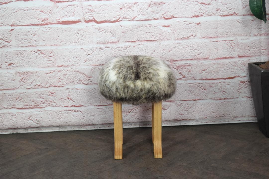 展示品 旭川家具 匠工芸 アニマルスツール Lサイズ