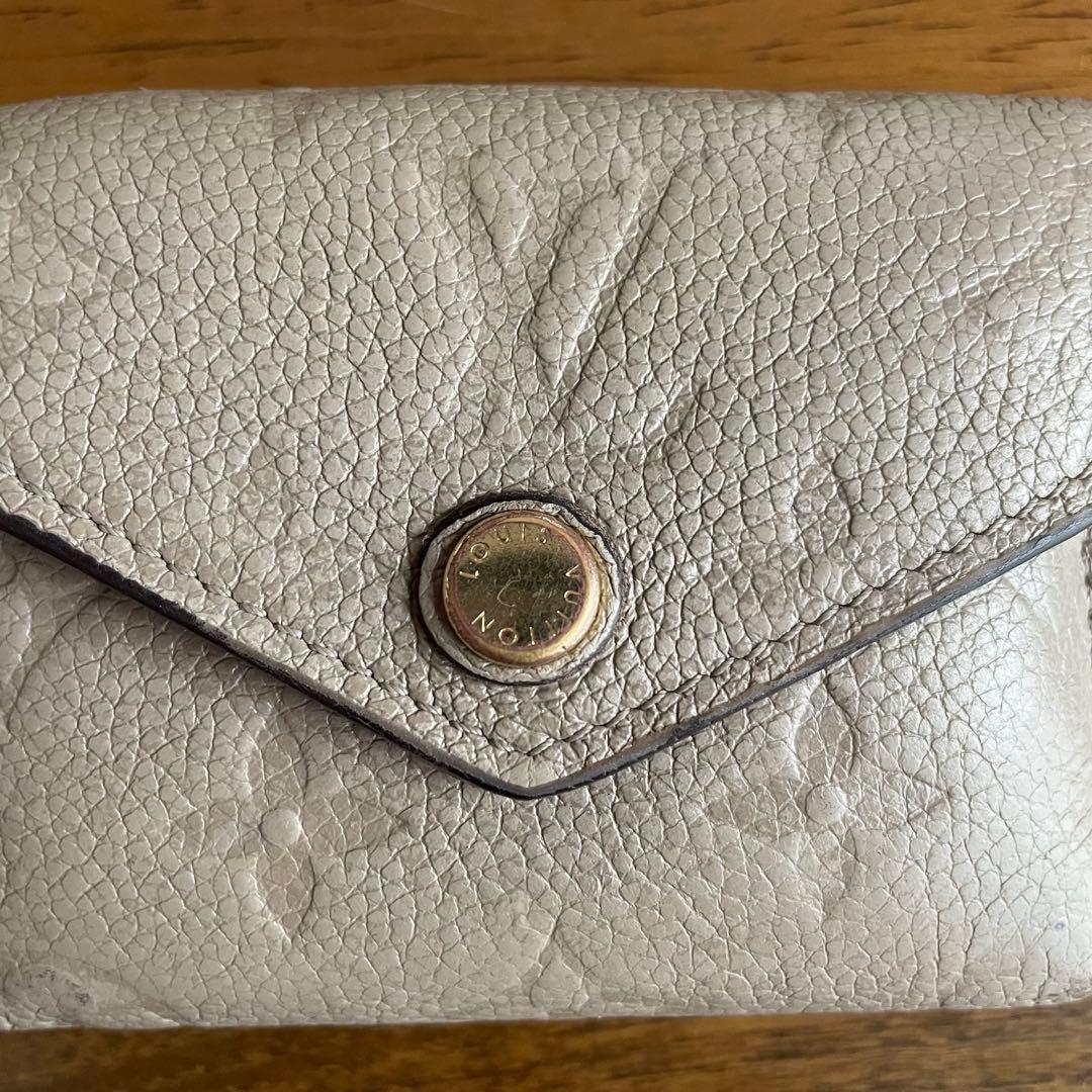 ひかるさん専用　LOUIS VUITTON グレー 三つ折り財布