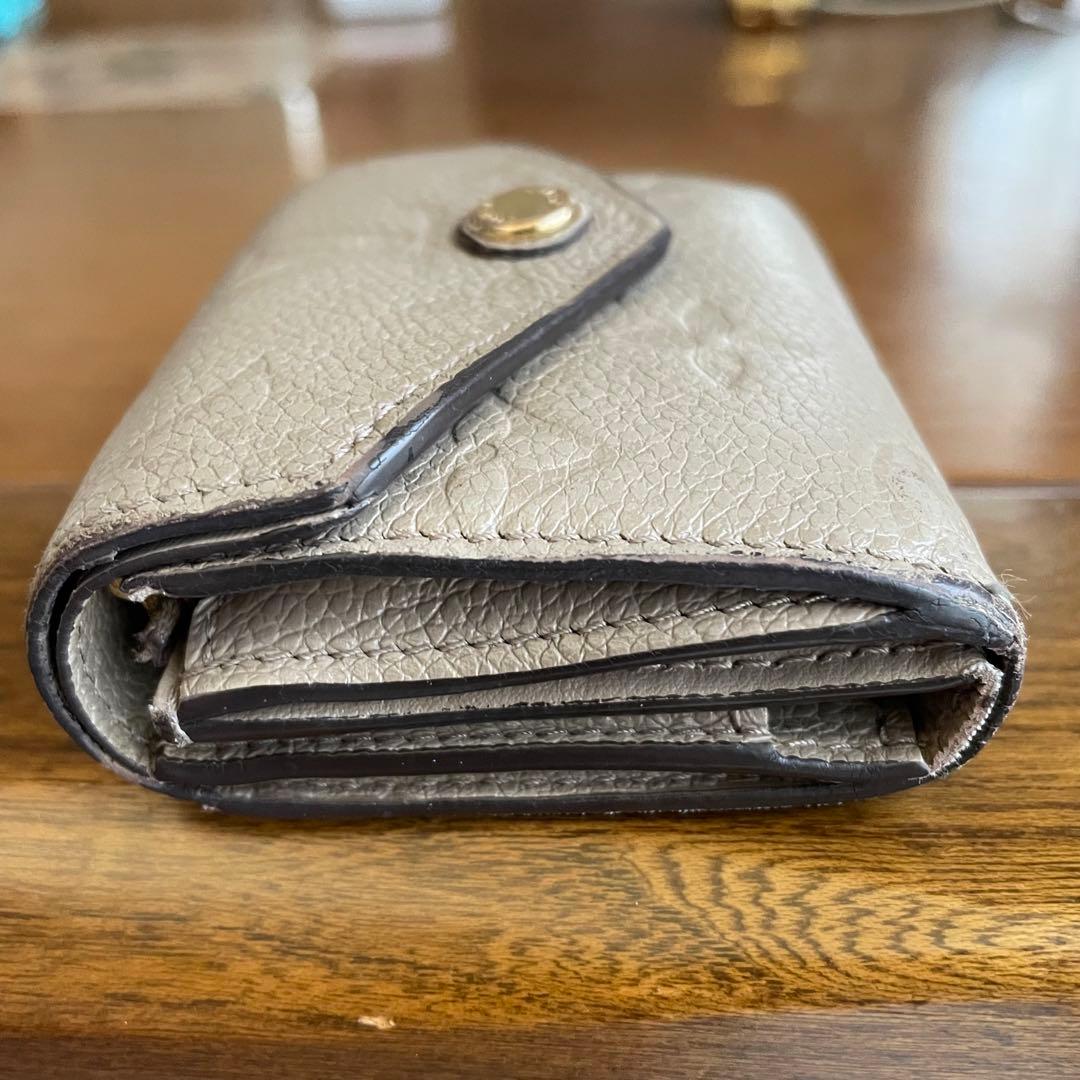 ひかるさん専用　LOUIS VUITTON グレー 三つ折り財布