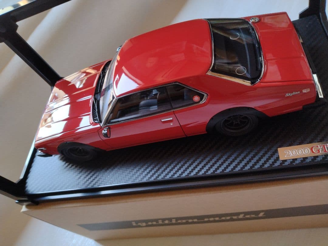 ken1/18日産スカイラインジャパンGT-ES(C210)レッド