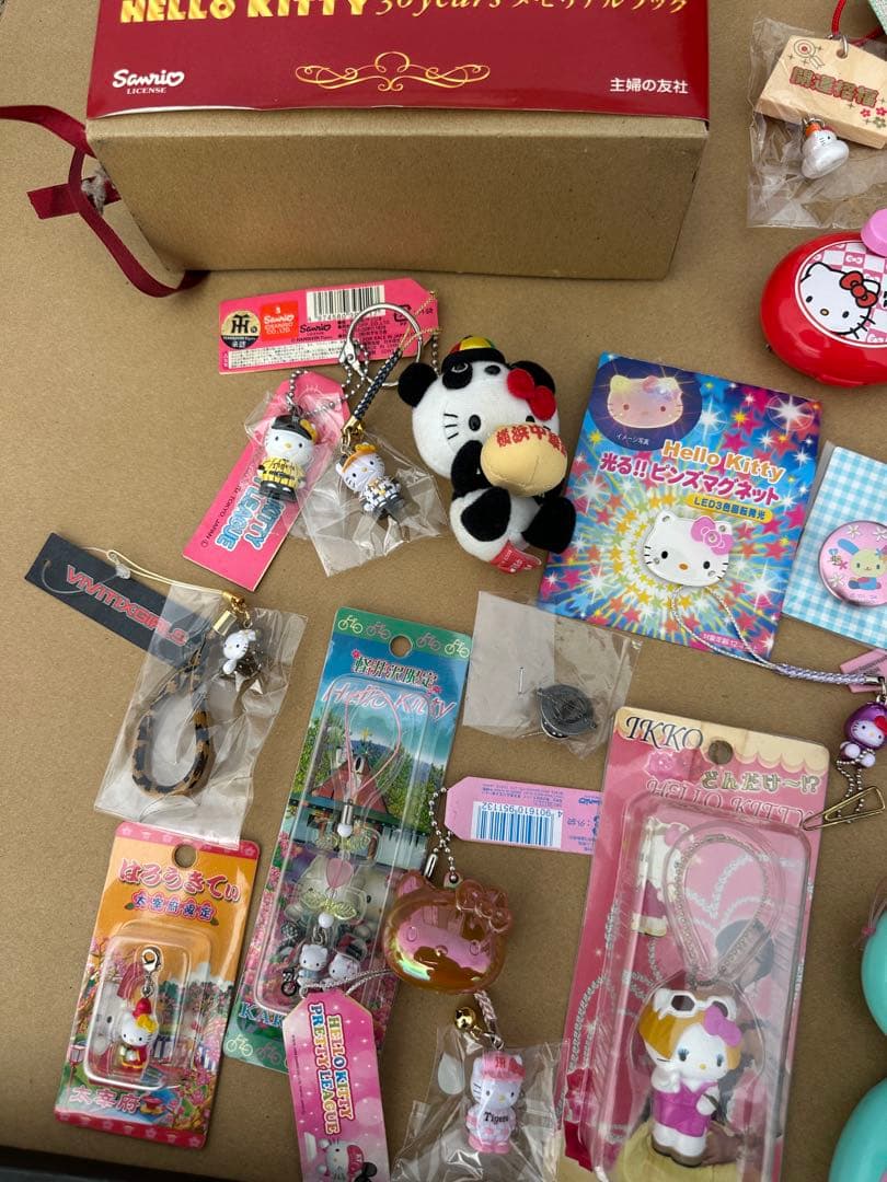 5*5様 ハローキティ テディベア ストラップセット