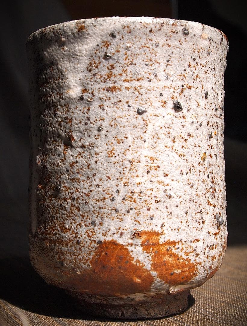 人気作家★中川恭平【師＆父：中川自然坊】★粉引唐津湯のみB