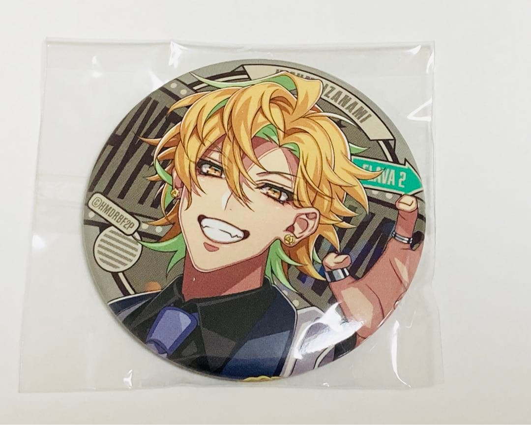 ヒプマイ ヒプノシスマイク flava2 缶バッジ 伊弉冉一二三キャラバッジ