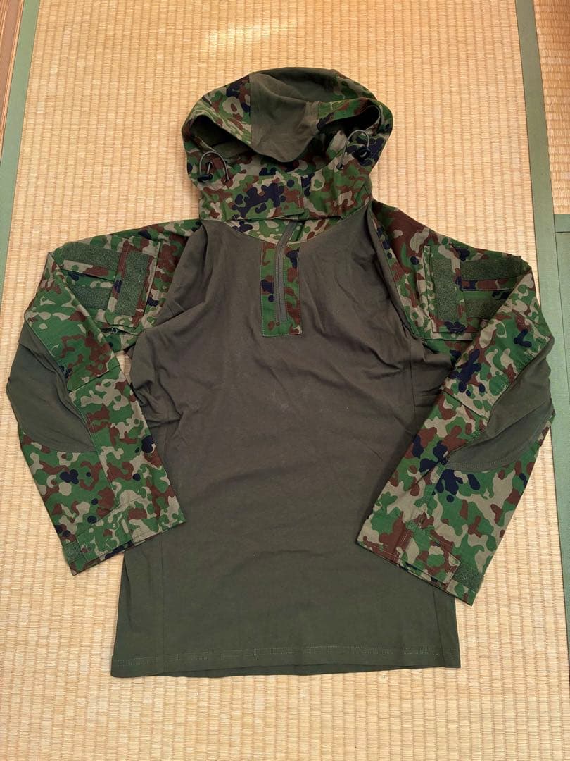 陸自迷彩 コンバットシャツ Mサイズ 対IR加工済み M コンバットシャツ 陸上自衛隊 迷彩 迷彩服 陸自 . . . コンバット
