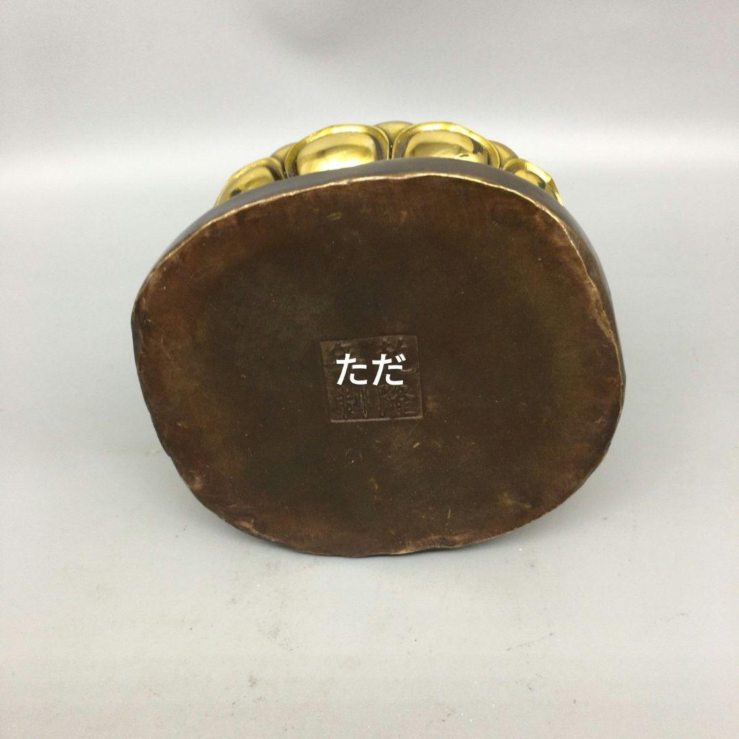 仏教美術 仏像 地蔵王 小仏像 銅製 銅器