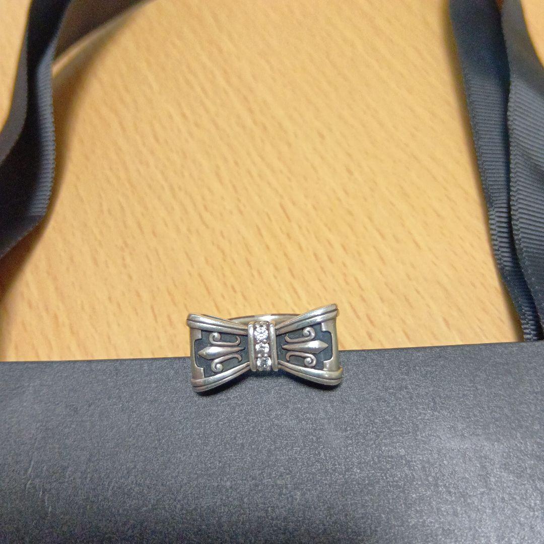 JUSTIN DAVIS リボン プロミスリング　9号