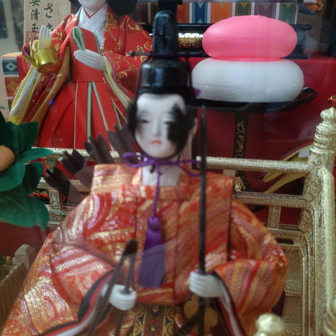 東*父様 値下げしました！】雛人形セット ガラスケース付き