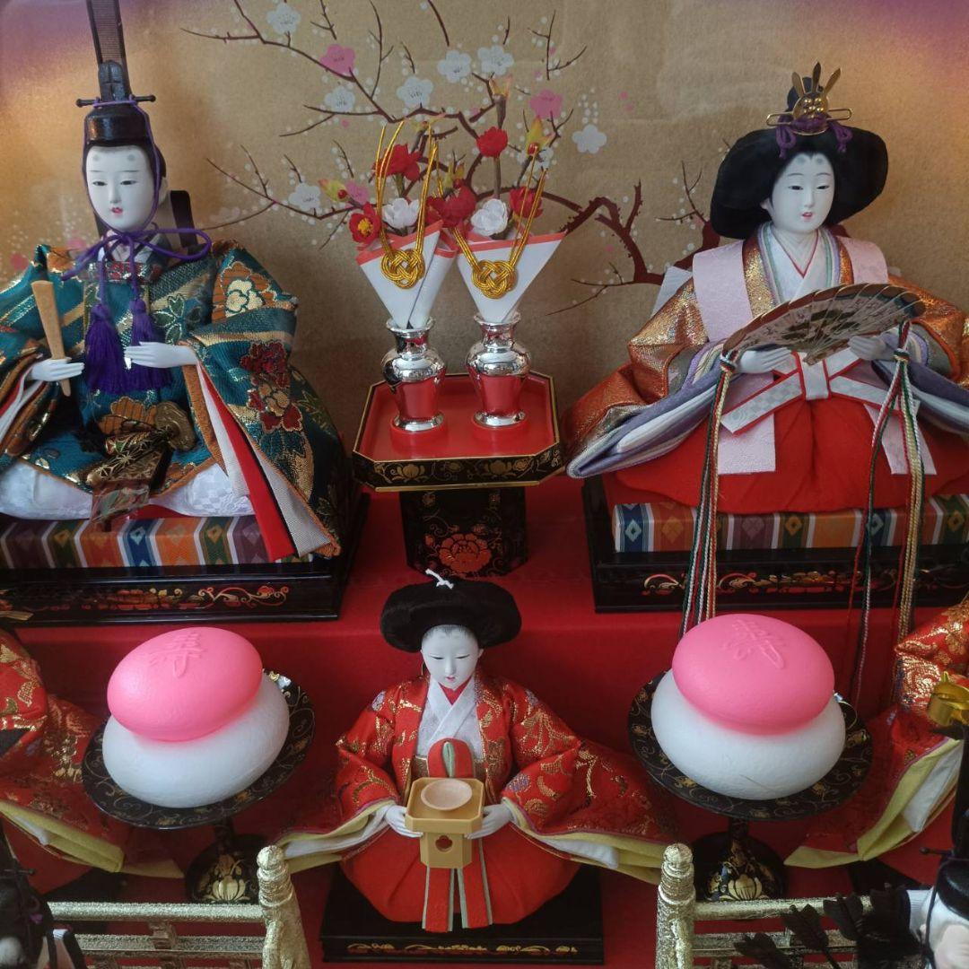 東*父様 値下げしました！】雛人形セット ガラスケース付き