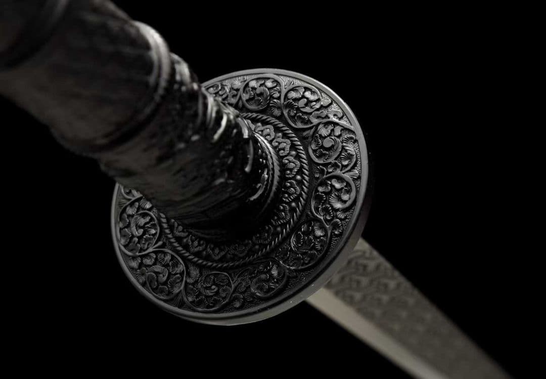 【戦竜康煕刀】古兵器 刀装具 日本刀　模造刀 居合刀 武士道 鑑賞用 美術刀