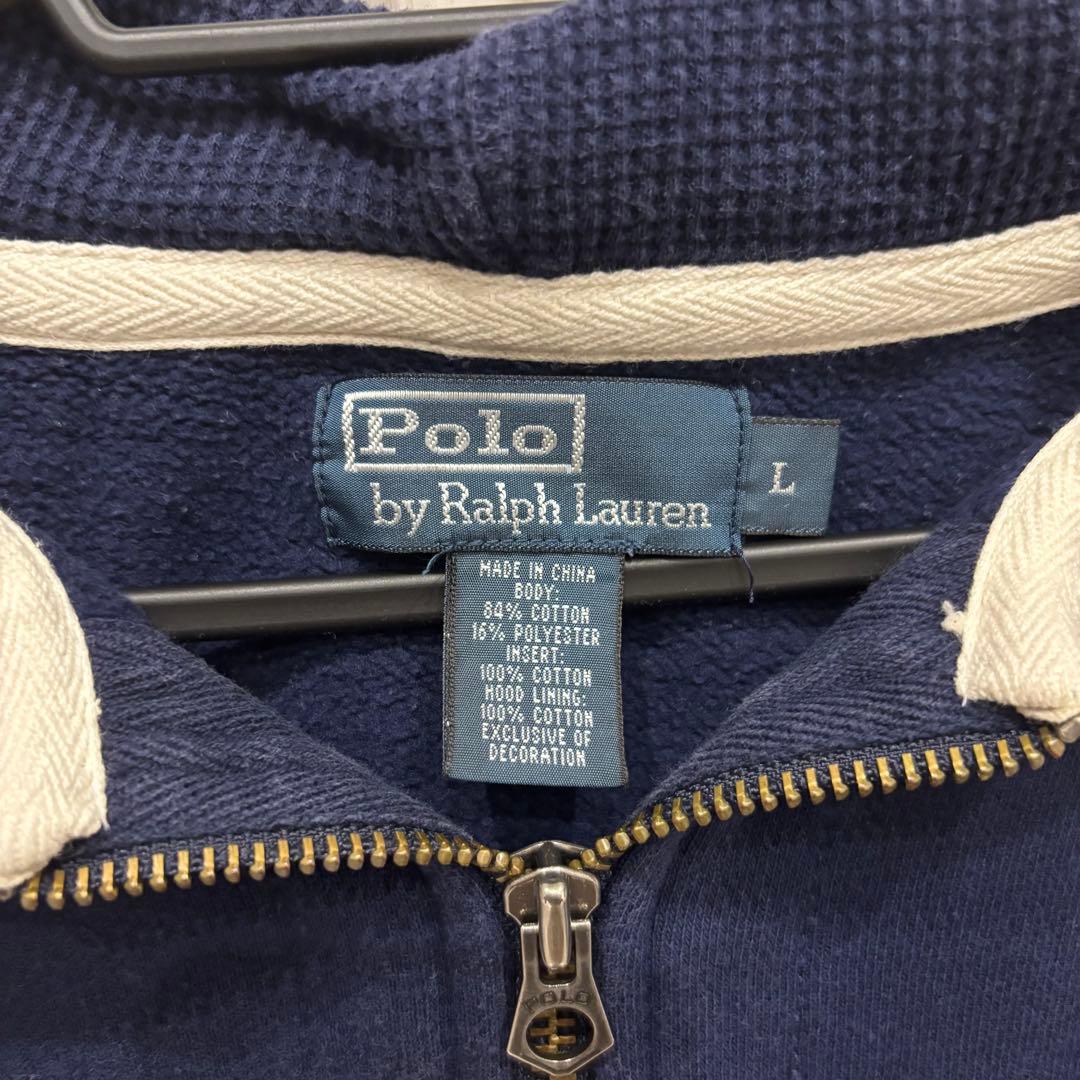 Polo by Ralph Lauren ネイビー パーカー L