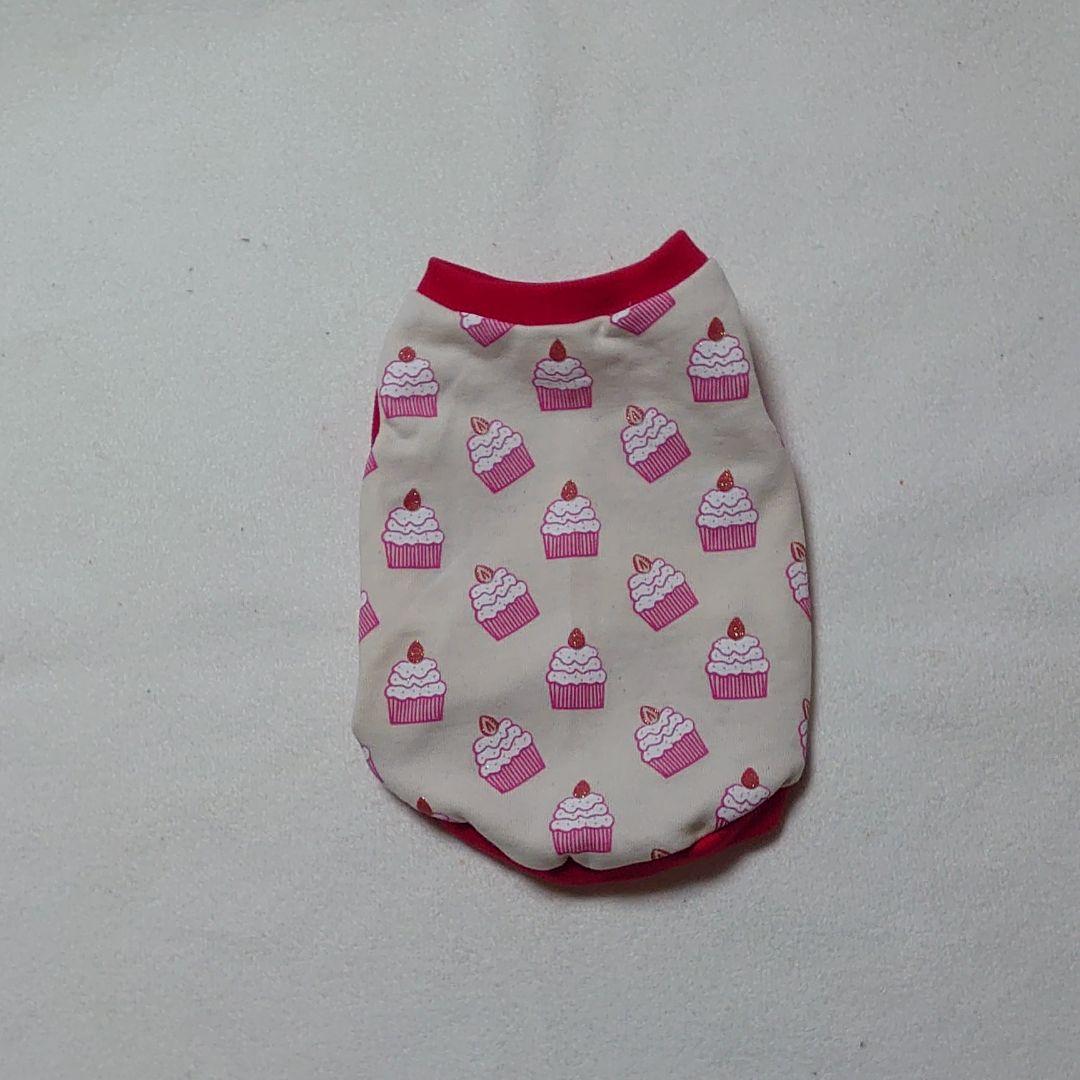 犬服 3S わんこの普段着いちごケーキ