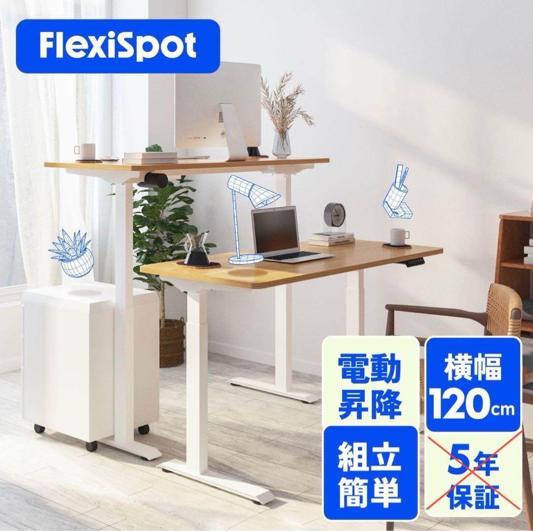 FlexiSpot 電動昇降デスク E9WM 幅120cm