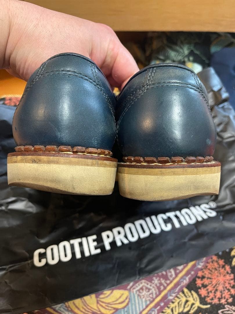 安藤製靴　チロリアンシューズ　ラッセル　レッドウイング　ウエスコ モカシン