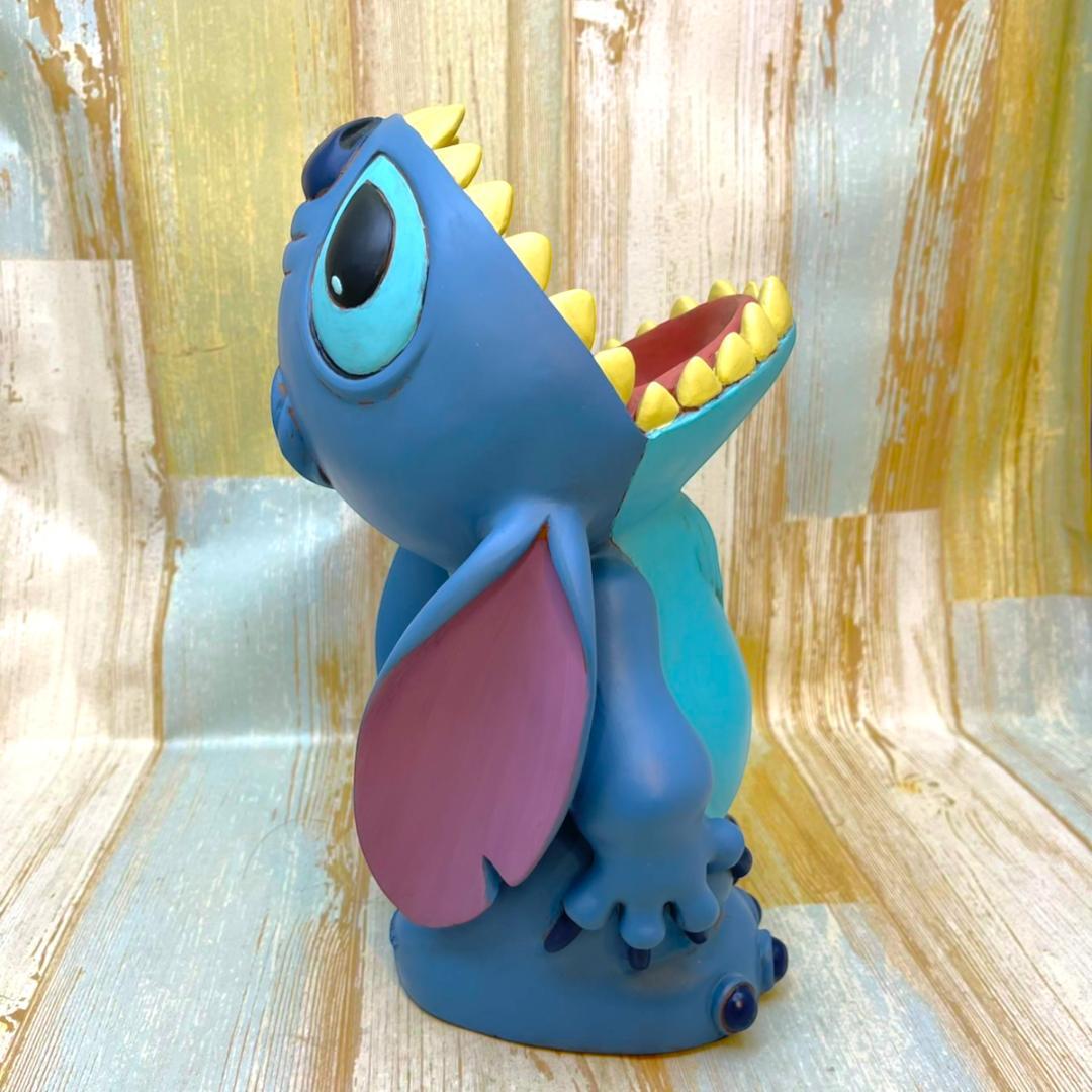 新品★リロ＆スティッチ Lilo & Stitch 傘立て 小物入れ フィギュア