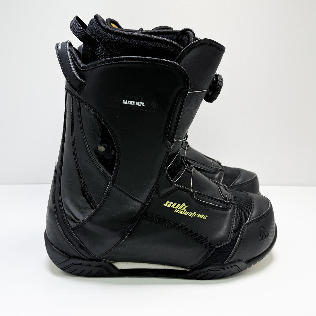 28cm サブインダストリーズ ブラック スノーボードブーツ