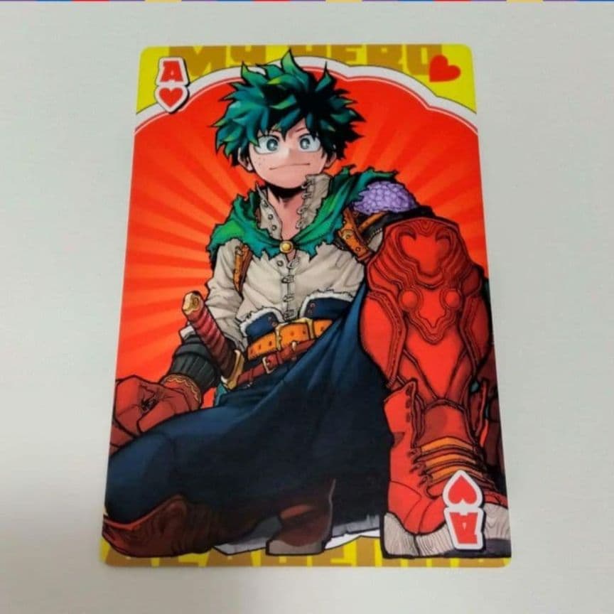 JF2024 ヒロアカ BIGトランプ ♡ 緑谷出久 - メルカリ