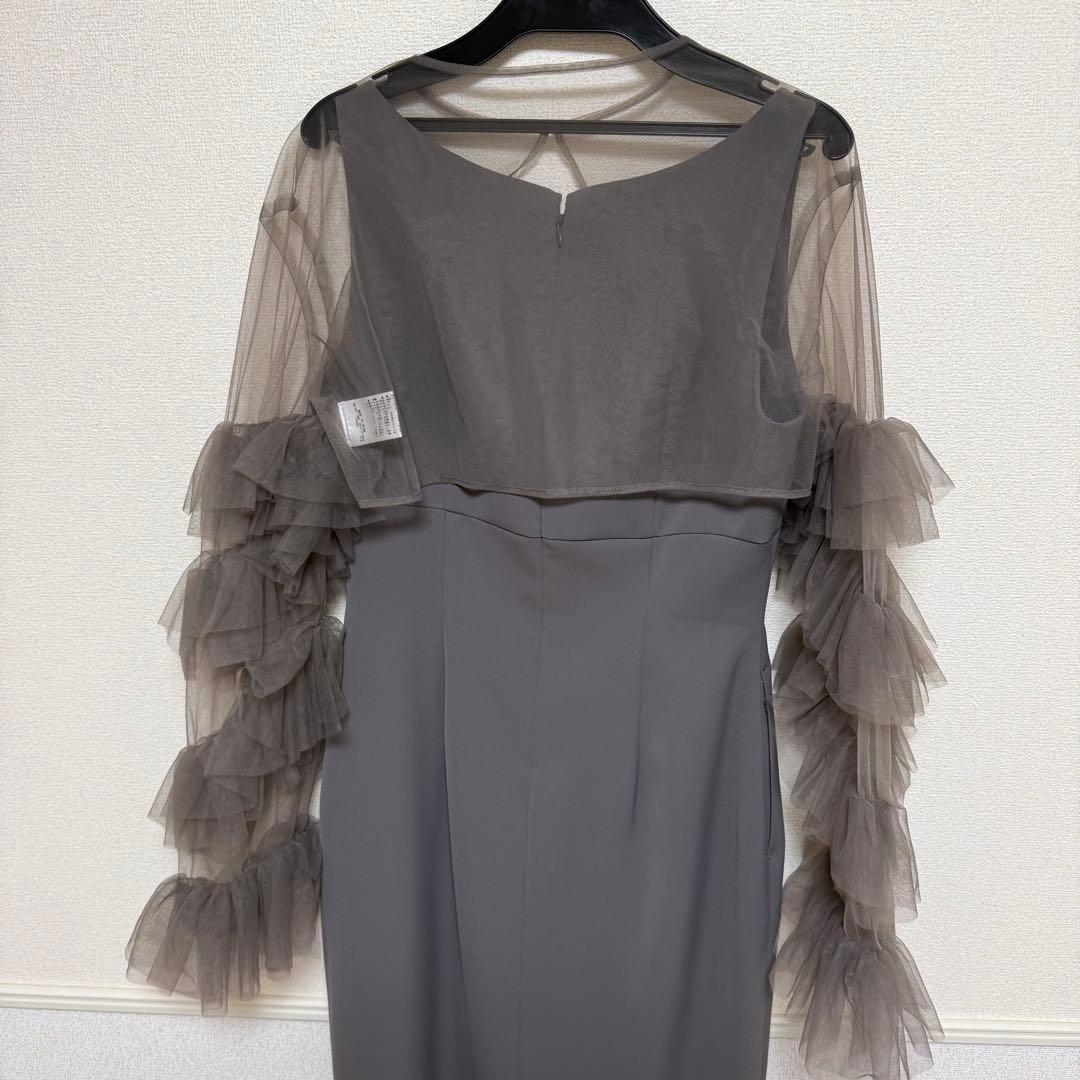 美品　eimy istoire ラッフルスリーブチュールボレロSETキャミドレス